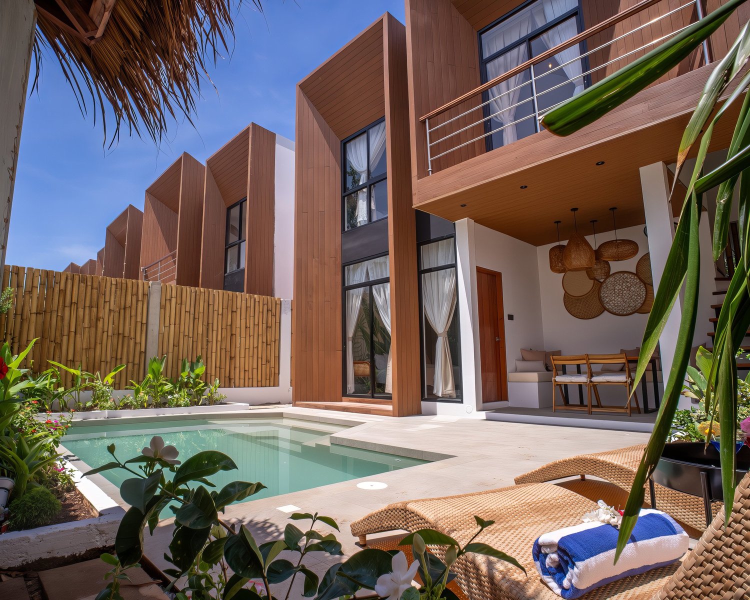 Pool Villa exterior and private plunge pool